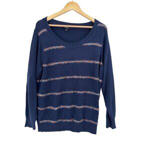 Torrid Sweater Womens Size 2X Tinsel Christmas Holiday Party Festive Grannycore‎